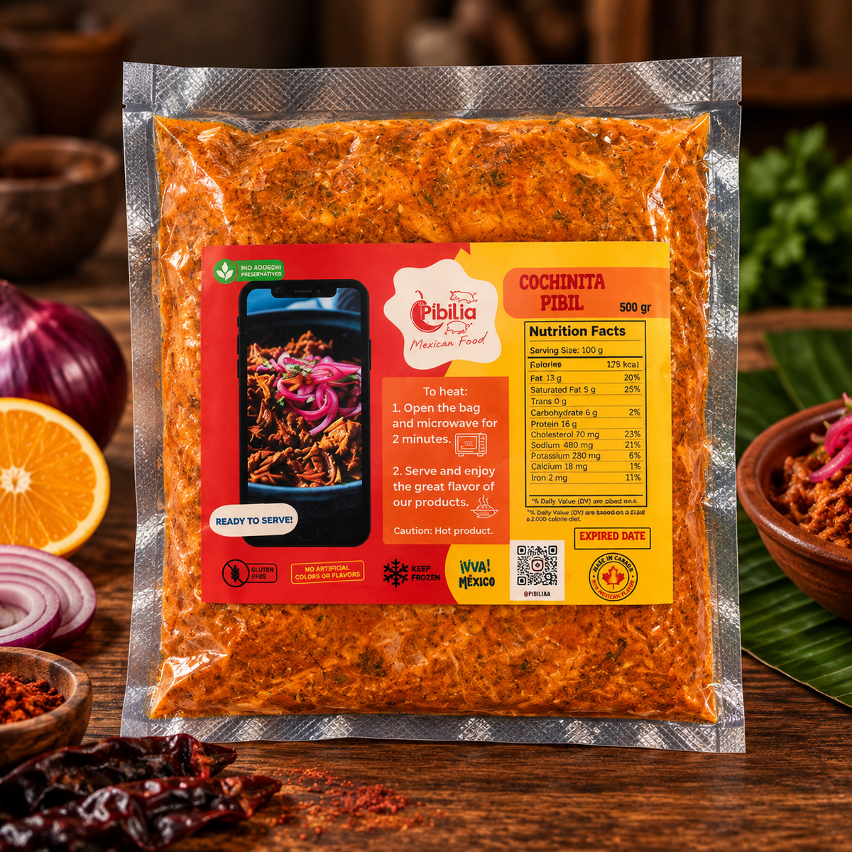 Cochinita Pibil - Authentic Yucatan Style | 500g