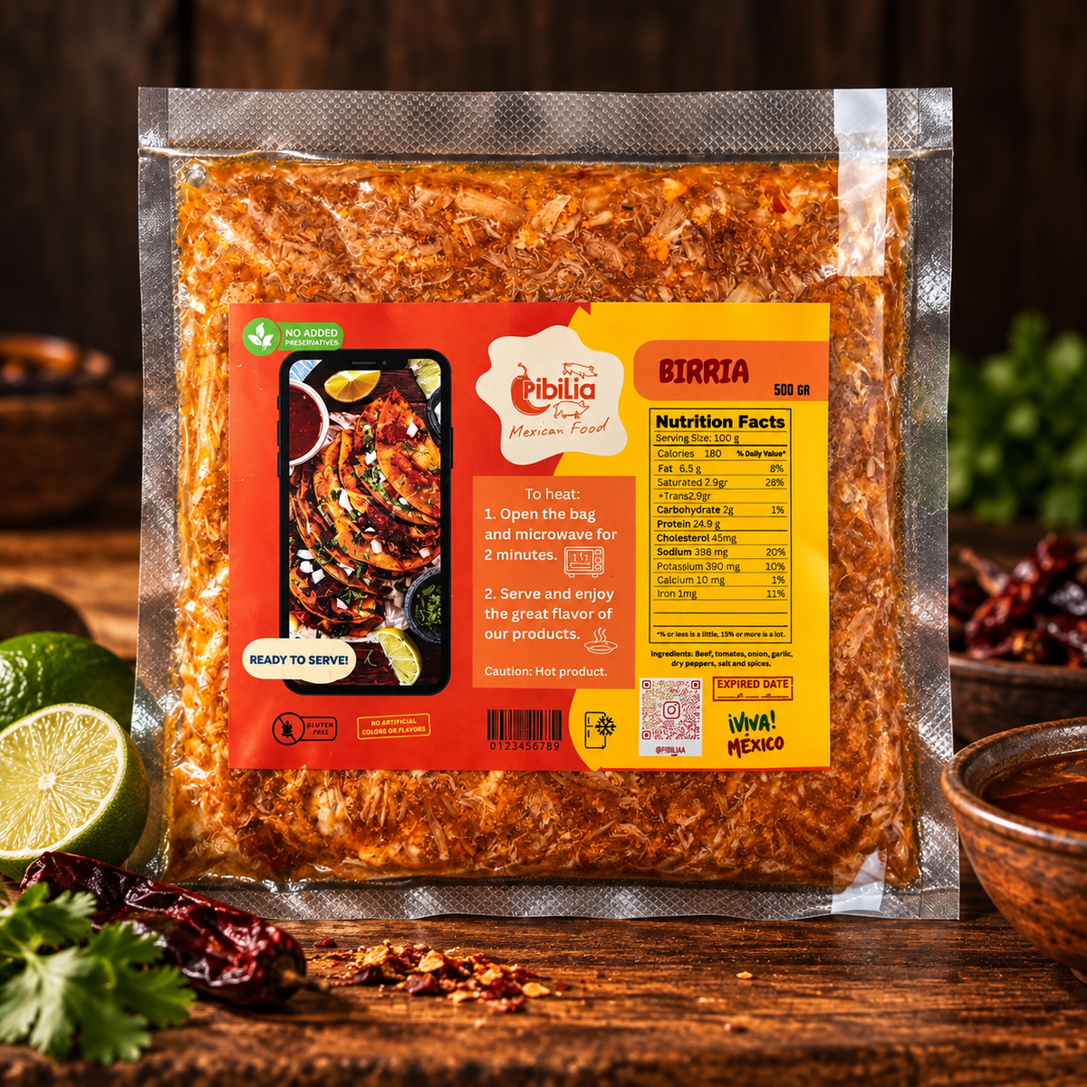 Authentic Mexican Birria | 500g